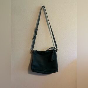 Kate Spade Green Jade Leila Medium Triple Compartment Shoulder Bag